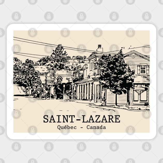 Saint-Lazare - Québec Magnet by Lakeric